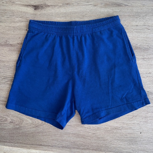 TALENTLESS Unisex Jersey Everyday Sweat Shorts 5" Blue M Medium - Picture 1 of 2